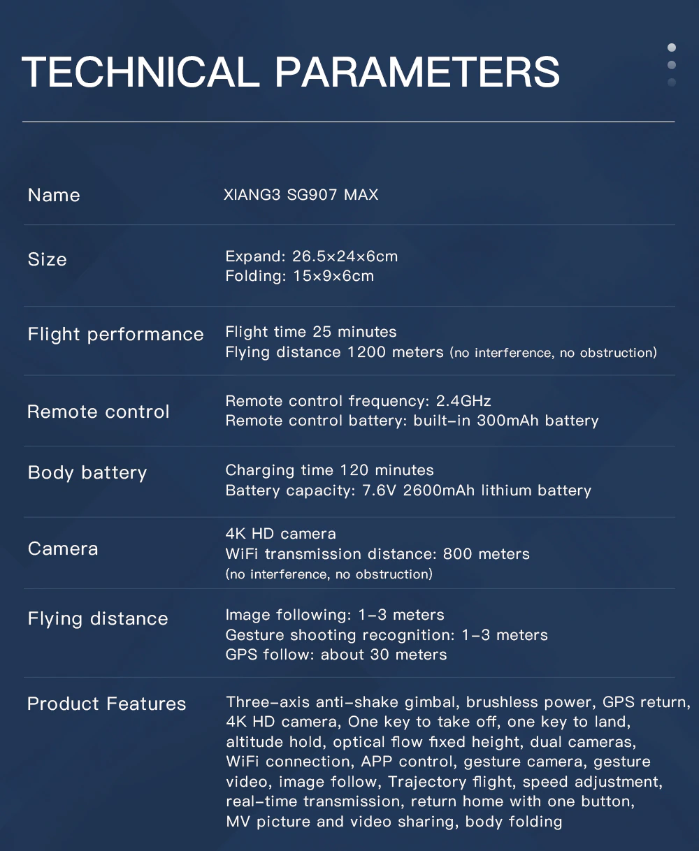 4k drone