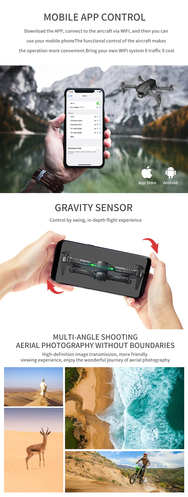4k drone