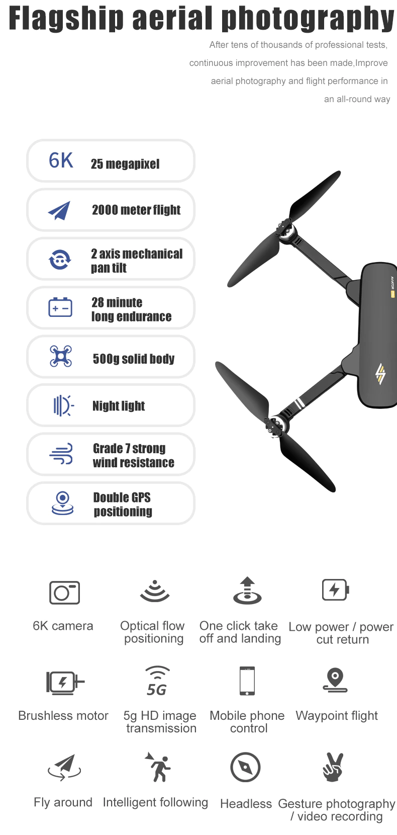 4k drone