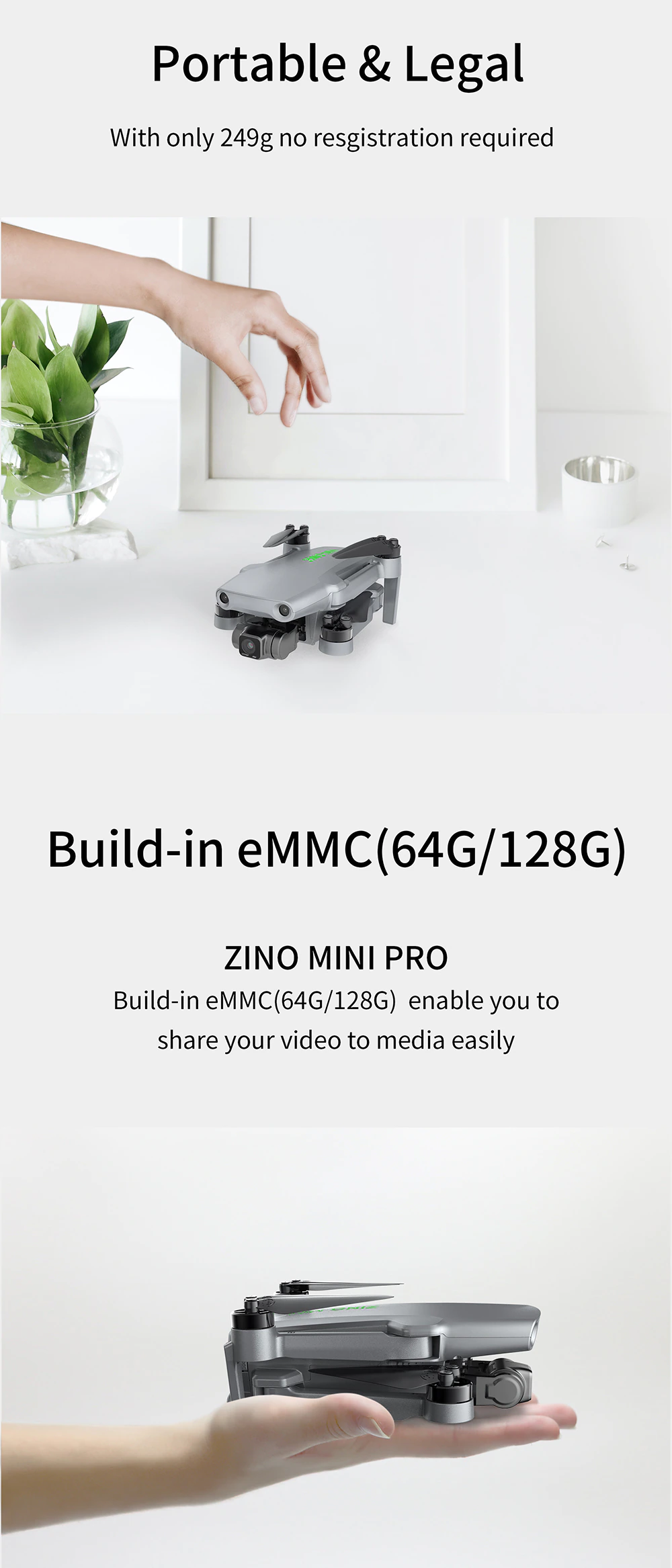 4k drone