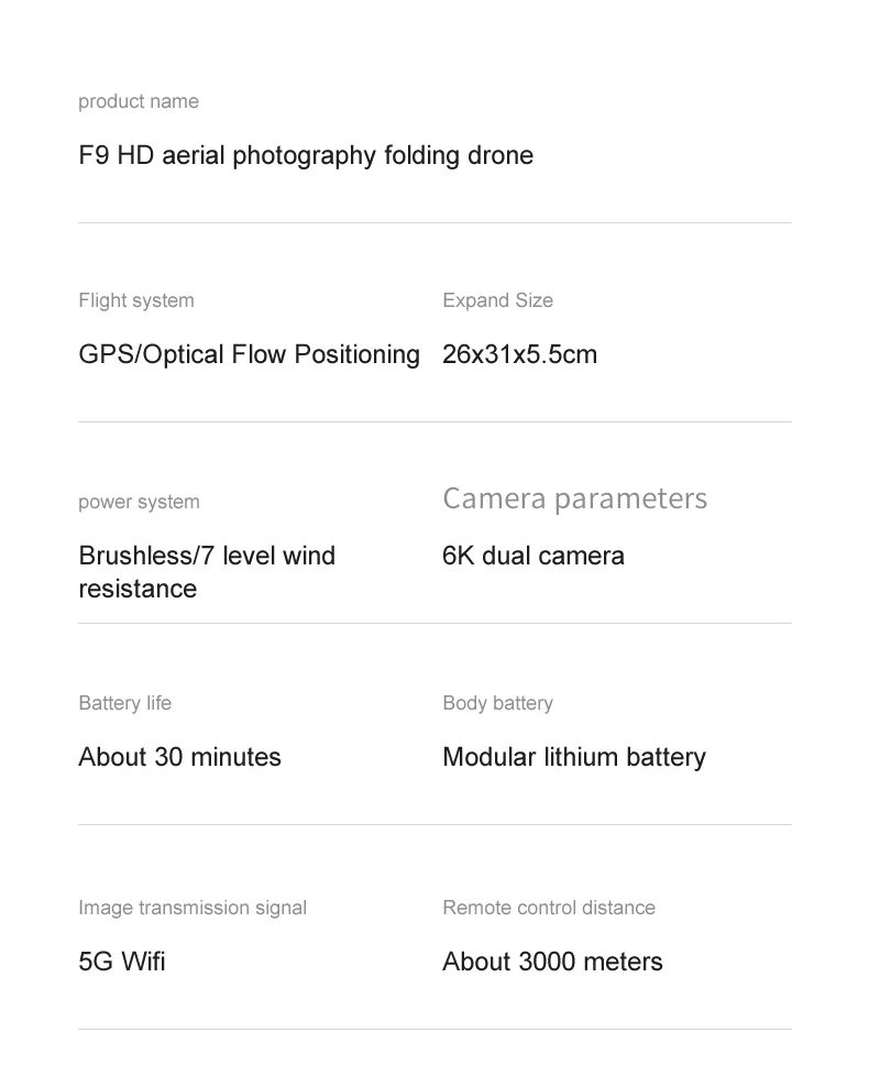 4k drone