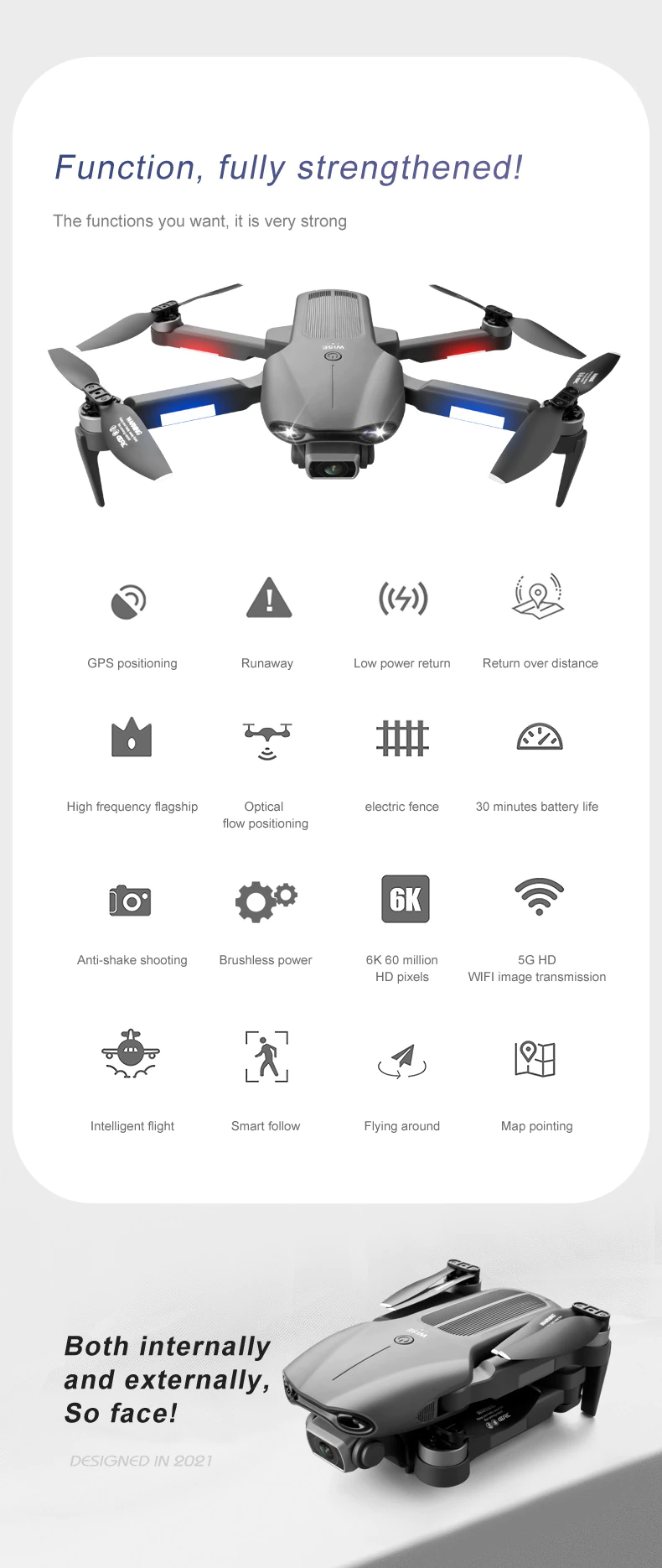 4k drone