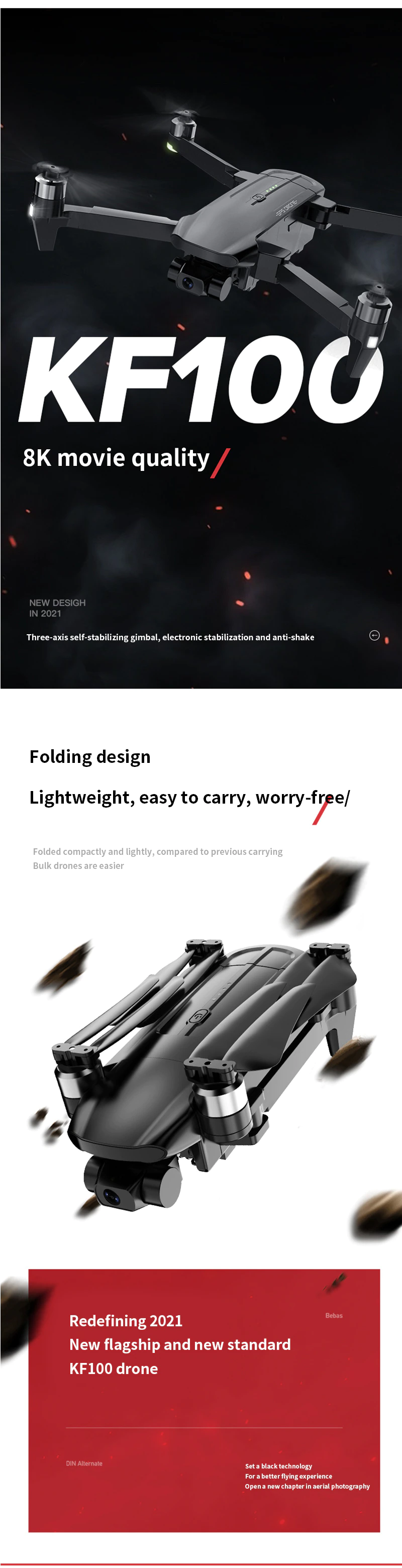 4k drone