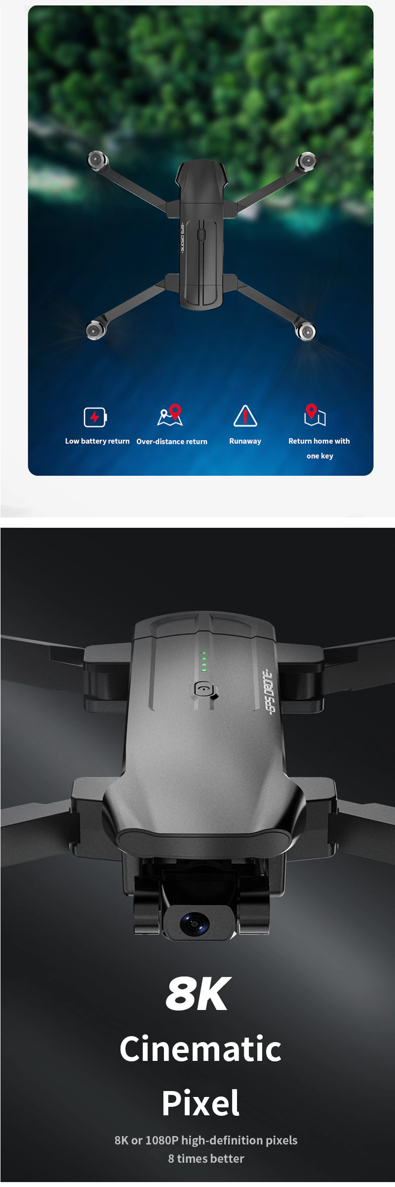 4k drone
