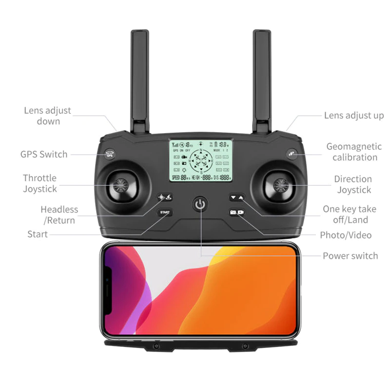 4k drone