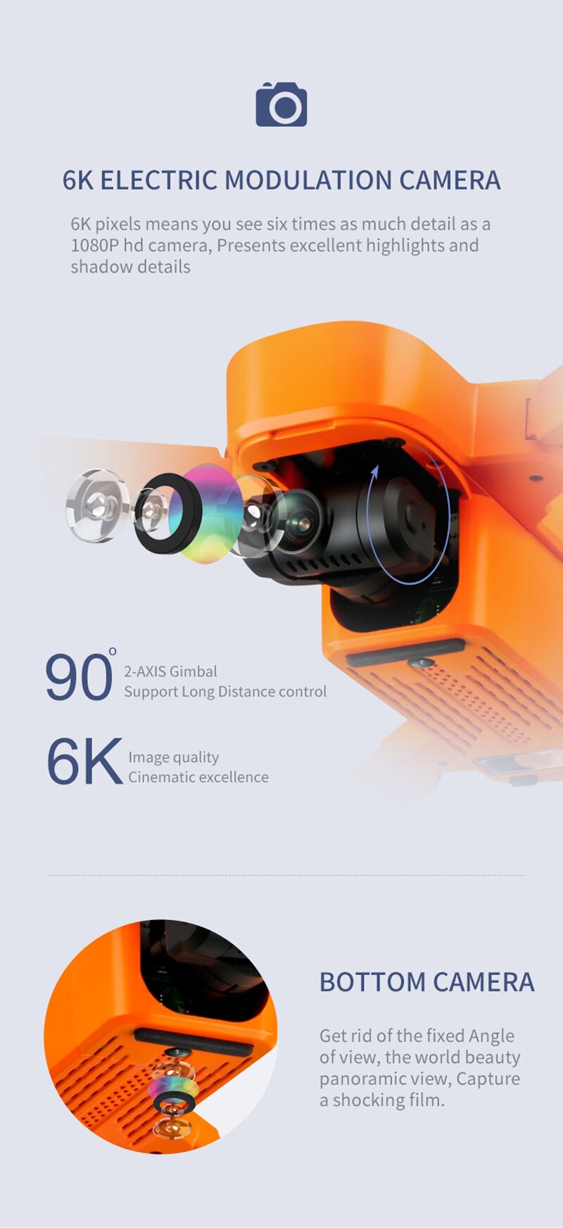 4k drone