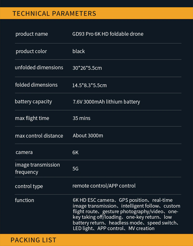 4k drone