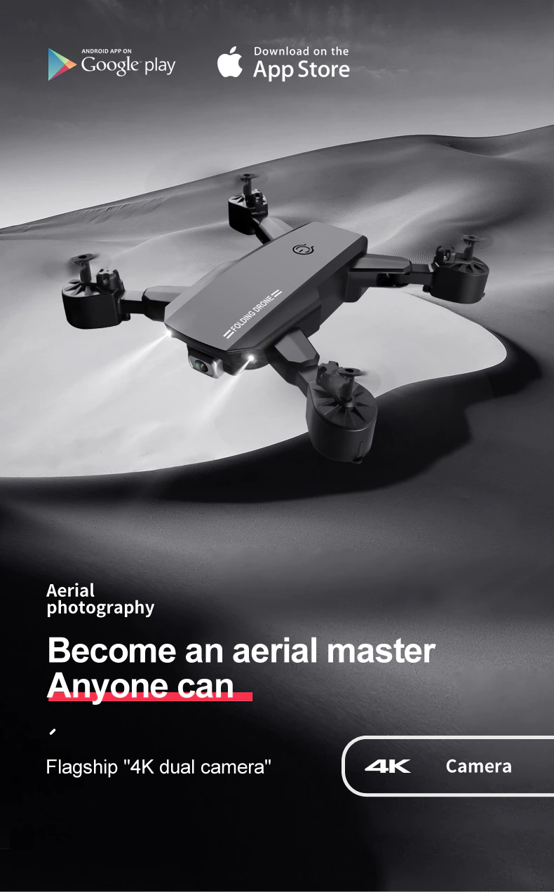 4k drone