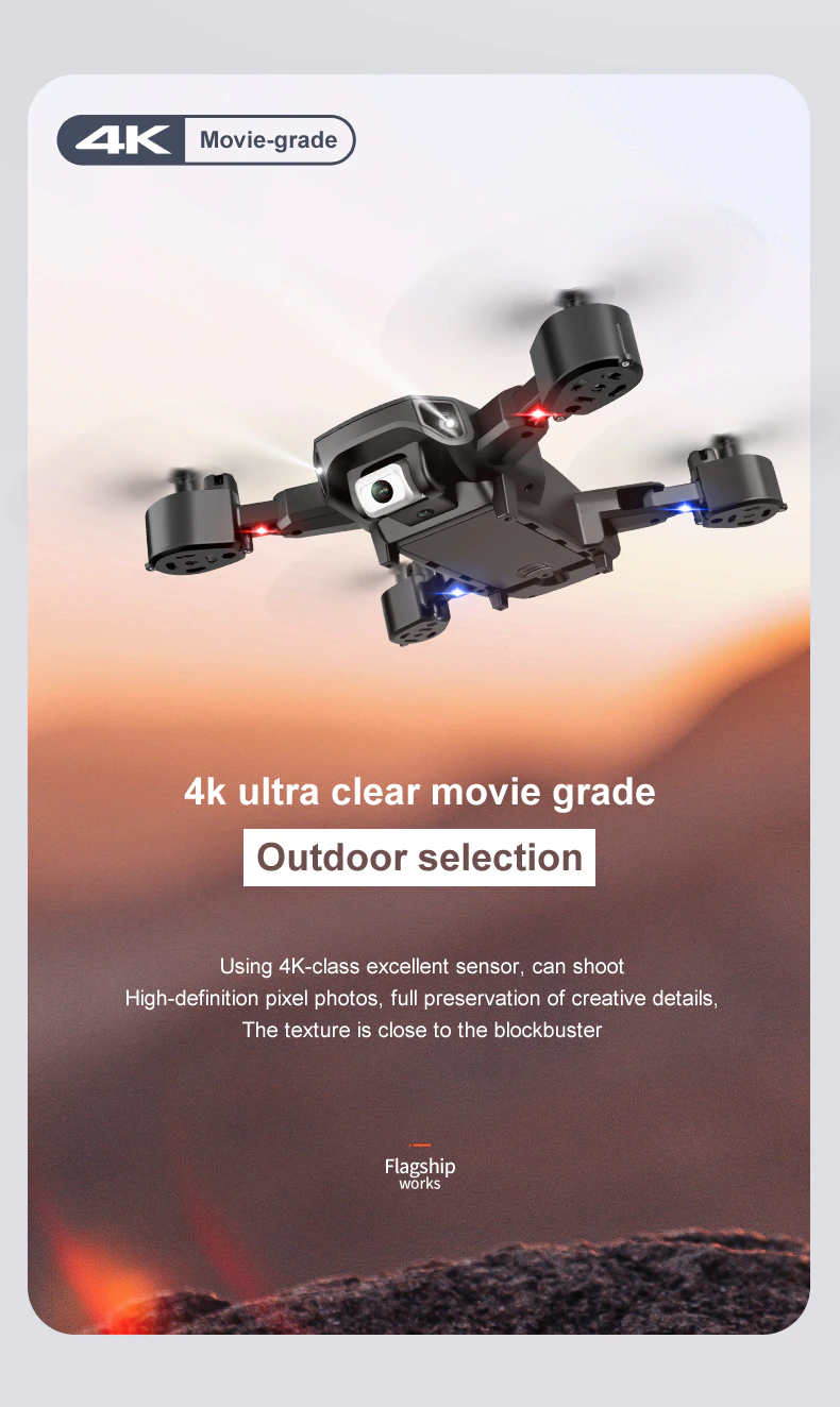 4k drone