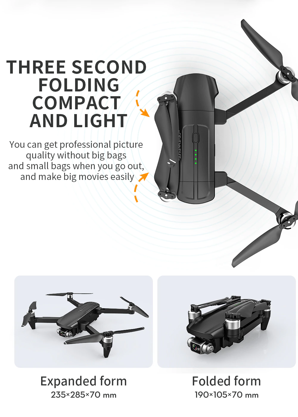 4k drone