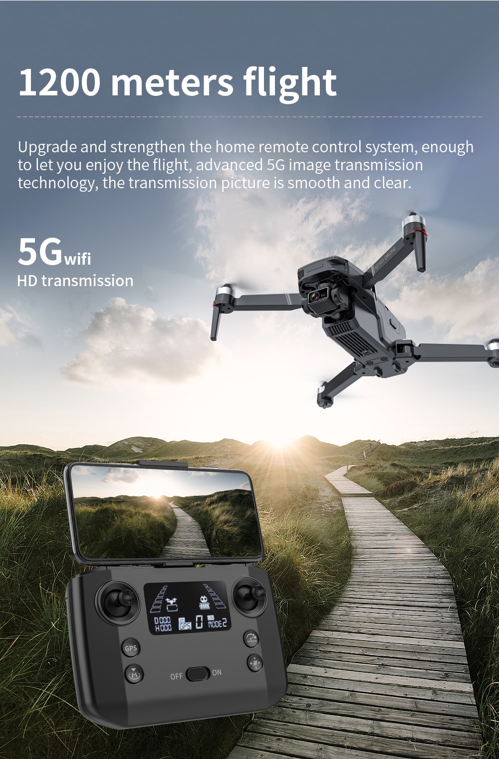 4k drone