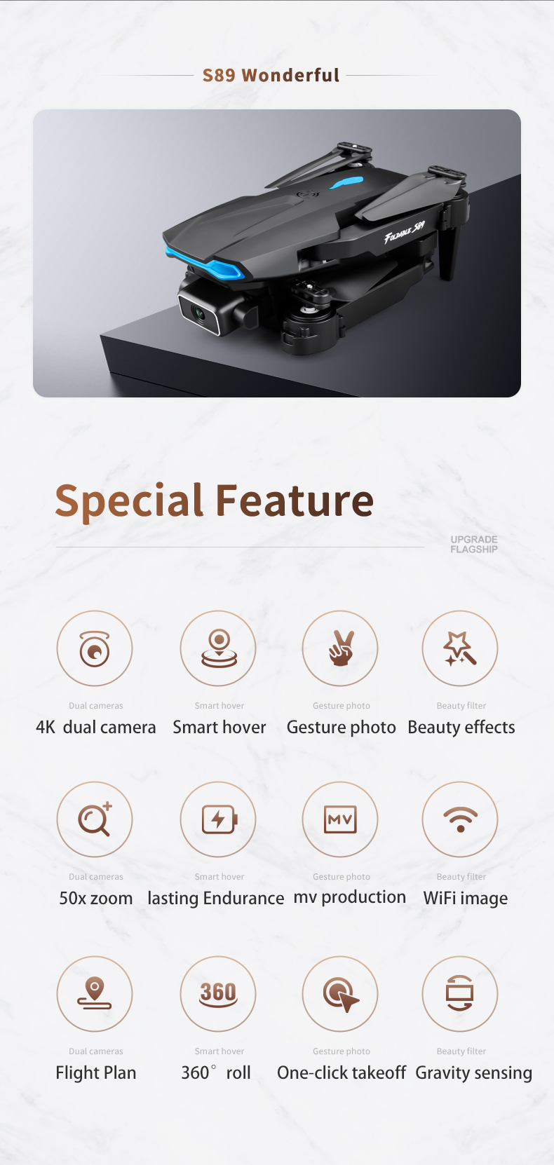 4k drone
