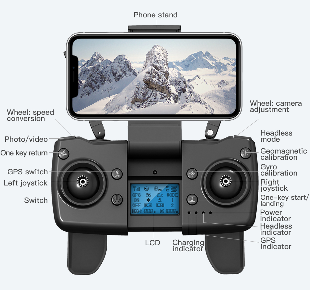 4k drone