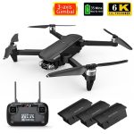2022 New CSF100 Drone Profesional 6K HD Camera 3-Axis Gimbal 35 mins Flight Time Aerial Photography GPS WIFI FPV SG906 Pro2 F11