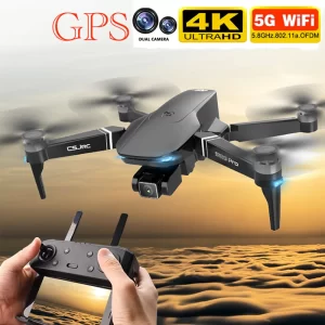 NEW S189 PRO Foldable Drone Portable Profesional 4K HD Yuntai Camera GPS Positioning Brushless Motor 5G Wifi Image Drones Toys