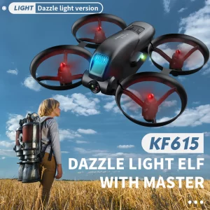 2022 NEW KF615 Drone 4K HD Dual Camera WiFi Fpv Height Maintain Quadcopter Profesional Drones Helicopter RC Mini Dron Boys Toys