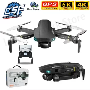 2022 NEW GD93 MINI / PRO Drone 4K 6K UHD Dual Camera With Brushless Motor GPS WiFi Fpv Profesional Helicopter RC Plane Boys Toys