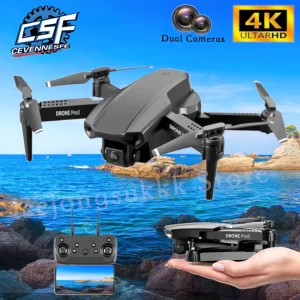 2022 NEW E99 PRO2 Drone 4K HD Dual Camera With WiFi FPV Altitude Hold Mode Profesional Helicopter Foldable Quadcopter RC Drones