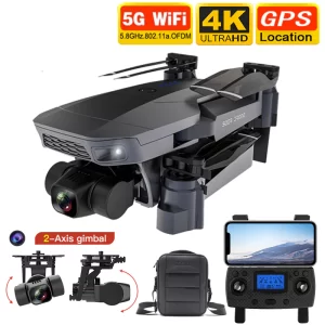 2022 NEW SG907 MAX Drone Quadcopter GPS 5G WIFI 4k HD Mechanical 3-Axis Gimbal Camera Supports TF Card RC Drones Distance 800m